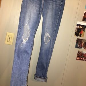 Vintage ripped Levi’s jeans